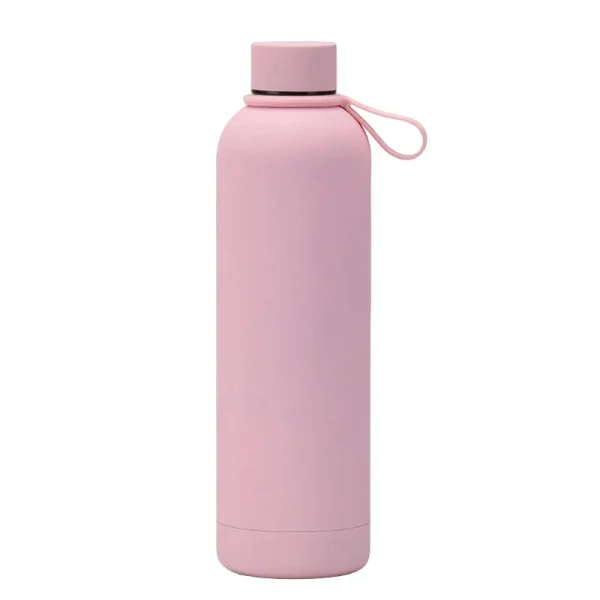 1000ml Double Wall Stainless Steel Vacuum Cup Water Bottle Silicone Handle Thermos Bottle Keep Hot & Cold Insulated Vacuum Flask 6