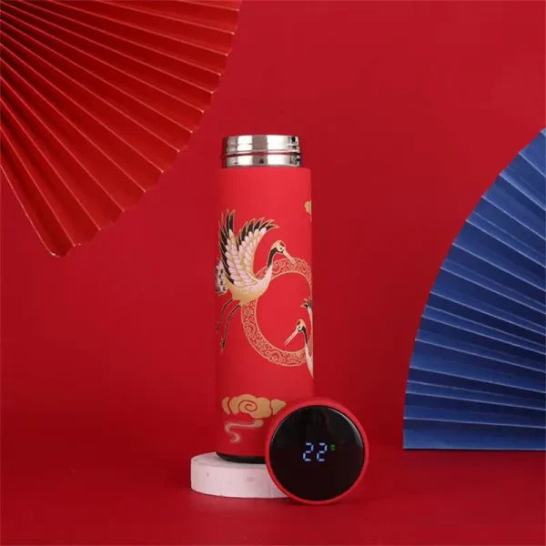 Smart Mug Tea Water Separation Classical Style Easy To Use Safety Thermos Cup Stainless Steel Thermos Bottle Intelligent Mug 3