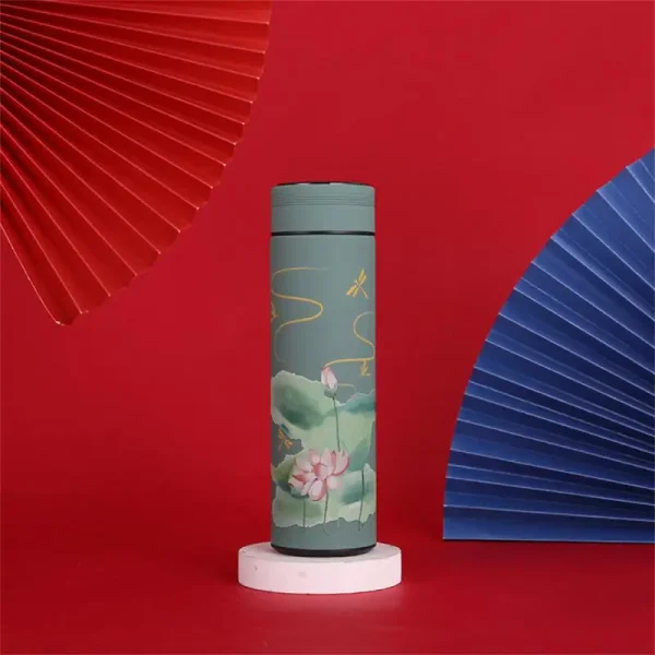 Smart Mug Tea Water Separation Classical Style Easy To Use Safety Thermos Cup Stainless Steel Thermos Bottle Intelligent Mug 6