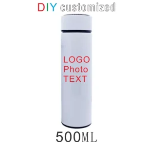Custom logo Intelligent Digital Thermos Tea Mug Water Cup Touch Display Temperature Stainless Steel Creative Thermoses Gifts 1