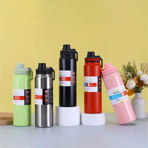 2024 New Stainless Steel Insulated Water Cup Stainless Steel And Vacuum Insulated Daily Leisure Sports Car Water Bottle 2