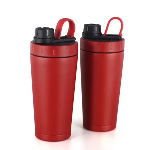 20oz Logo Custom Protein Shaker Bottle Stainless Steel Water Cup Double Wall Vacuum Insulated Leak Proof Sports Bottle Drinkware 1