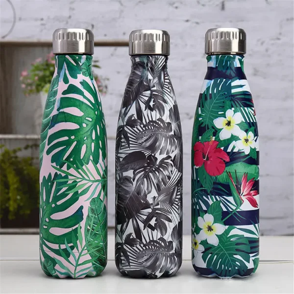 Custom Logo Stainless Steel Bottle for Water Thermos Vacuum Insulated Cup Double-Wall Travel Drinkware Sports Flask 2