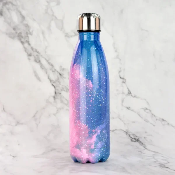 500ml Double Wall Vacuum Cup Thermos Insulated Stainless Steel Water Bottle Outdoor Sports Camping Hiking Cycling Thermo Bottle 5