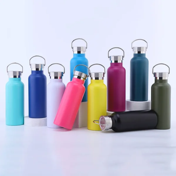 500/750/1000ml Large Thermos Bottle Double Layer Water Bottle Portable Design Stainless Steel Thermos Cup Vacuum Flasks 3