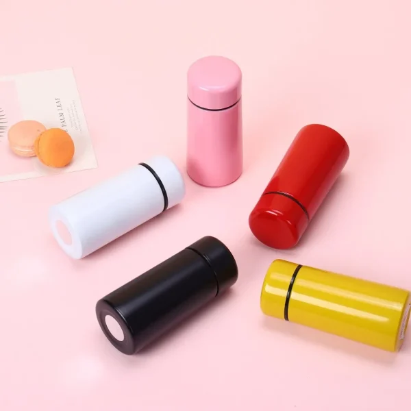 Mini Water Bottle 160ML Micro Vacuum Insulation Metal Thermos Bottle Leak Proof and Spill ProofSuitable for Beverages Coffee Tea 1