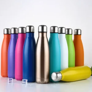 350/500/750/1000ml Double Wall Stainles Steel Sport Water Bottle Thermos Bottle Keep Hot and Cold Insulated Vacuum Flask 1