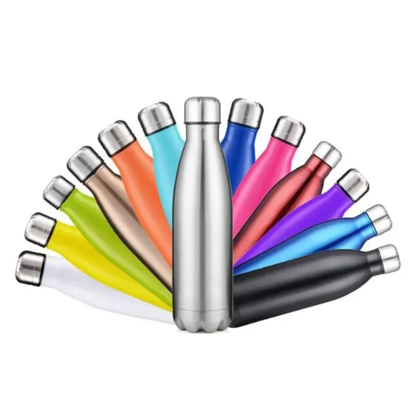 350/500/750/1000ml Double Wall Stainles Steel Sport Water Bottle Thermos Bottle Keep Hot and Cold Insulated Vacuum Flask 5