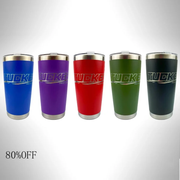 Personalized 20Oz Tumbler Your Brand Powder Coated Laser Engraving Corporate Gift Custom Stylish Thermal Water Bottle Branding 1
