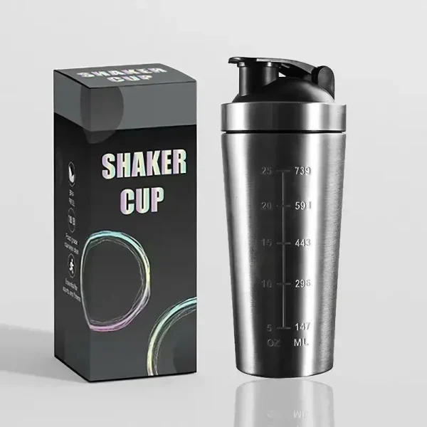 750ml with Logo Custom Logo Photo picture sports bottle large capacity protein powder milkshake mixing water cup 1