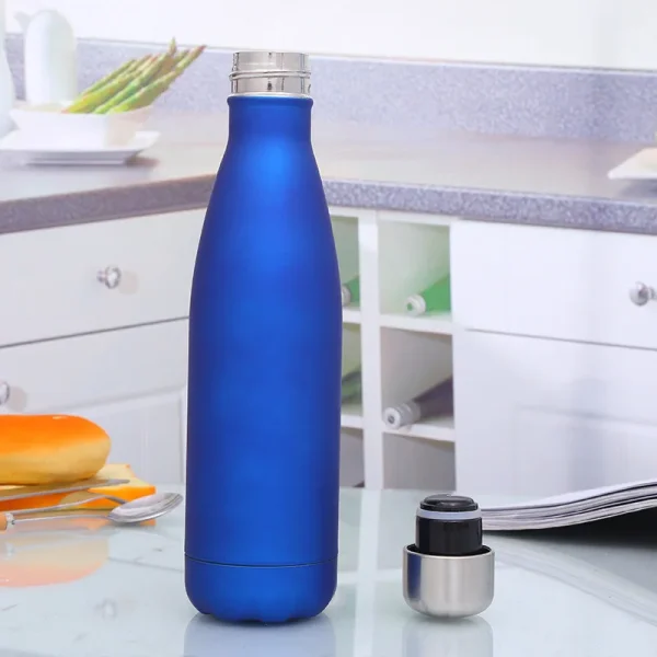 Customized Double-Wall Vacuum Thermos Bottle Sports Bottle Shaker Cup Outdoor Climbing Water Cup Creative Commemorative Gifts 2