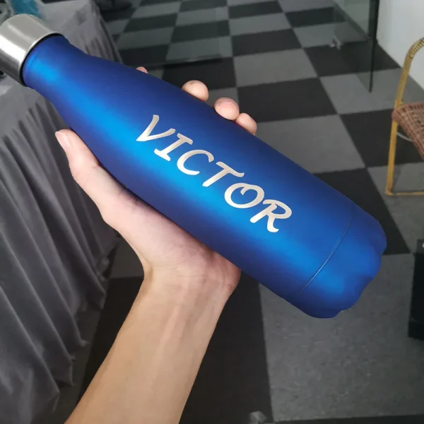 Customized Double-Wall Vacuum Thermos Bottle Sports Bottle Shaker Cup Outdoor Climbing Water Cup Creative Commemorative Gifts 4