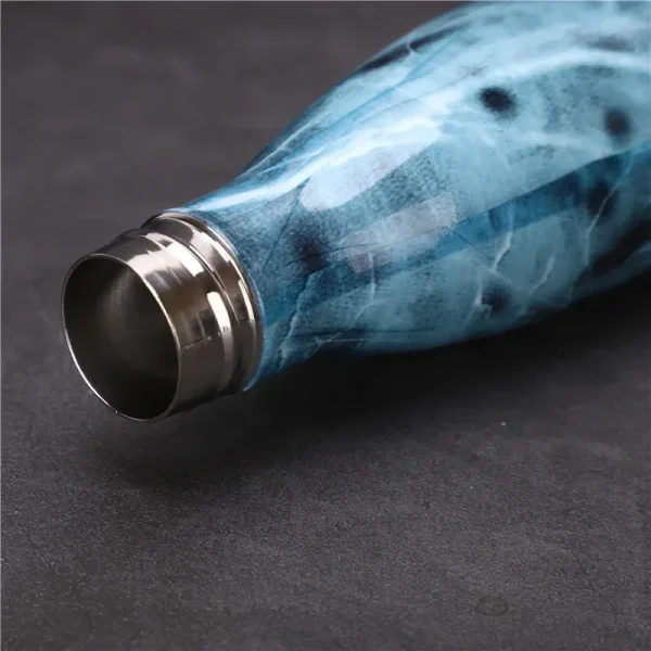 500ml Double Wall Stainles Steel Water Bottle Thermos Keep Hot and Cold Insulated Vacuum Flask for Sport 5