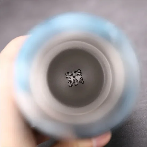 500ml Double Wall Stainles Steel Water Bottle Thermos Keep Hot and Cold Insulated Vacuum Flask for Sport 6