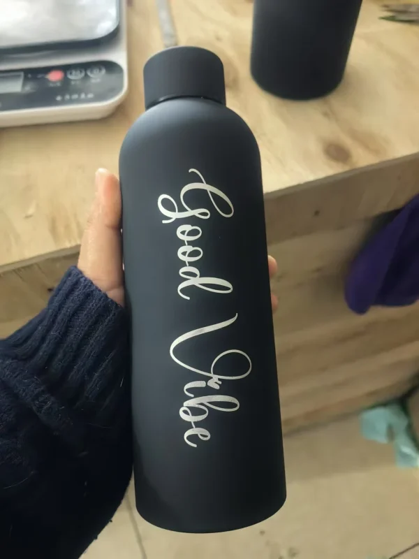 Custom LOGO  750Ml 1000ml 500ml mouth stainless steel mini thermos cupsports water bottle, men's and women's hiking pot 2