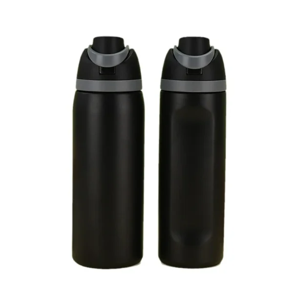 Thermos Cup 24/32oz Double-Layer Stainless Steel Space Kettle Water Bottle with Straw Car Outdoor Sports Camping Sports 5