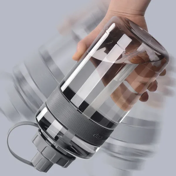 2 Liter Big Water Bottle with Straw 2L/1.5L/1L/0.6L Large Capacity School Gym Sports Drinking Bottles BPA Free Fitness 5