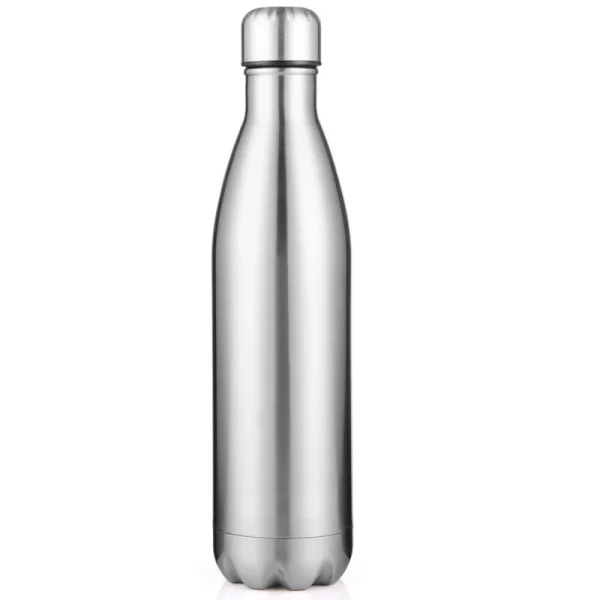 Double layer thermos bottle, portable outdoor sports water bottle, 304 stainless steel inner liner 1