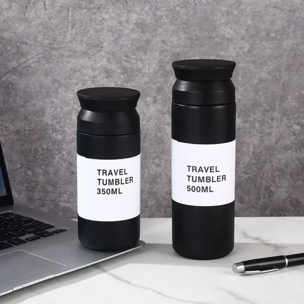 500ml Stainless Steel Thermos Cups Coffee Mug Insulated Water Bottle Thermal Tumbler Portable Vacuum Flask Portable Travel Mugs 4