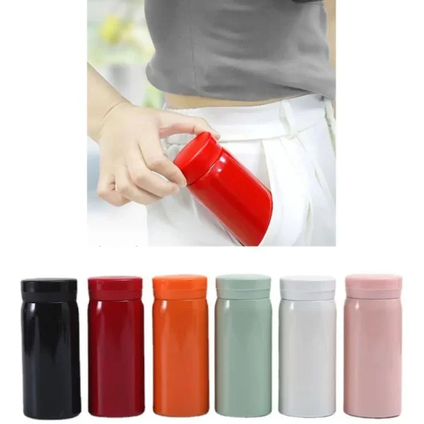 Mini Stainless Steel Insulated Water Bottle 200ml/280ml Leak Proof Convenient for Carrying and Traveling 2