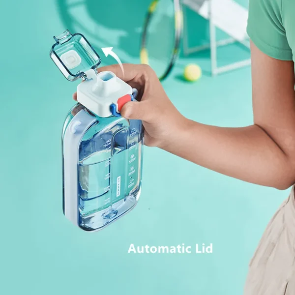 750ml Fashion Plastic Water Bottle With Strap Eco-Friendly Portable Creative Durable Outdoor Sport Drinking Bottle 4