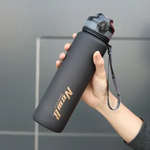 650ml/1000ml/1500ml High Quality Tritan Material Sport Water Bottle Cycling Climbing Gym Fitness Drinking Bottles Eco-Friendly 1
