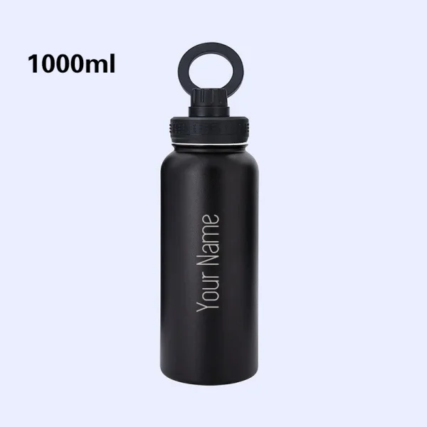 Customised Gift MagSafe Water Bottle with Phone Holder 32oz/1000ML 40oz/1200ML Magnetic Tumbler Flask Personalised Logo 1