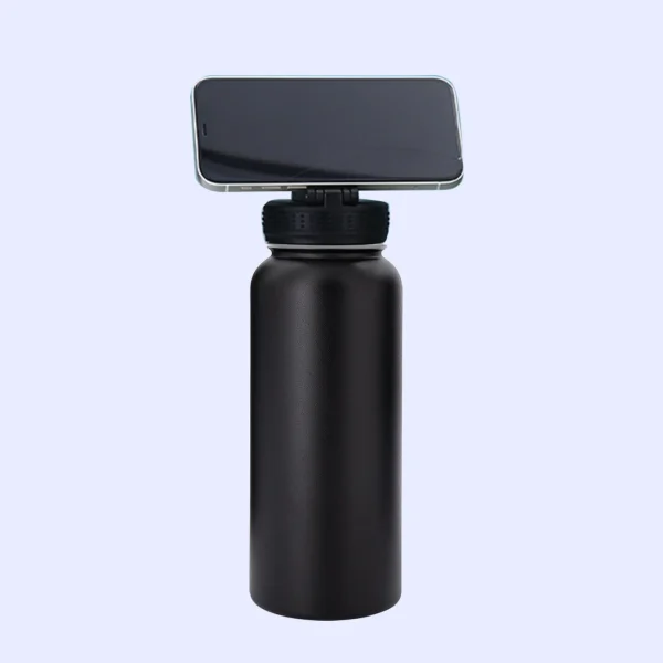 Customised Gift MagSafe Water Bottle with Phone Holder 32oz/1000ML 40oz/1200ML Magnetic Tumbler Flask Personalised Logo 3