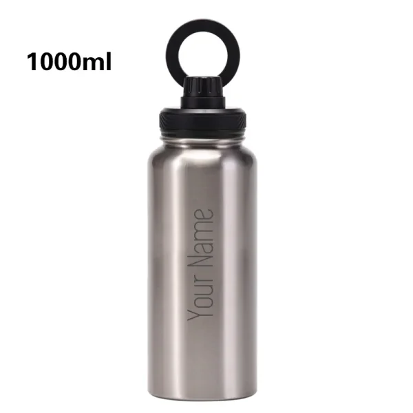 Customised Gift MagSafe Water Bottle with Phone Holder 32oz/1000ML 40oz/1200ML Magnetic Tumbler Flask Personalised Logo 5
