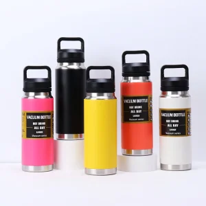 Large Capacity Stainless Steel Thermos Portable Vacuum Flask Insulated Tumbler with Handle Thermo Bottle 600/800/1100ml 1