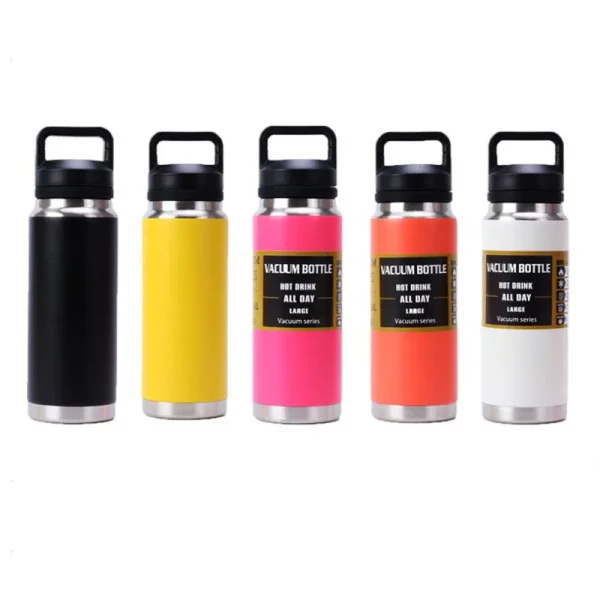 Large Capacity Stainless Steel Thermos Portable Vacuum Flask Insulated Tumbler with Handle Thermo Bottle 600/800/1100ml 6
