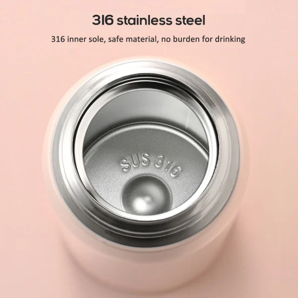 500ML Thermos Bottle Vacuum Flasks Tumbler 316 Stainless Steel Thermal Water Bottle Keep Hot And Cold Insulated Cup Drinkware 6