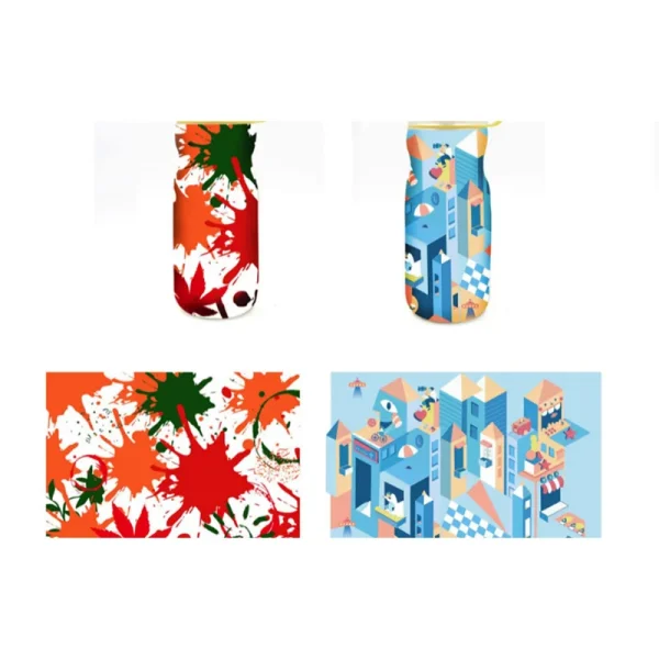 Cold Insulation Water Bottle, Bpa-free Sport Water Bottle, Great For Travel Outdoor Hiking, 16oz/20oz, Spray Cooling Cup Gifts 6