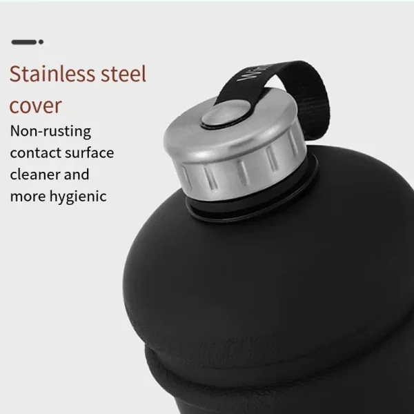 Portable 2.2L Large Capacity Plastic Sports Bottles Outdoor Travel Cold Water Cup Fitness Gym Protein Shaker Sport Bottle Termos 5