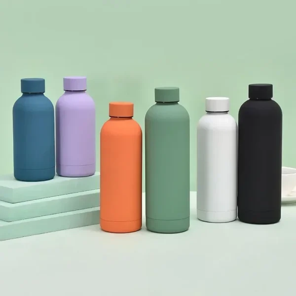 American small stainless steel thermos cup mini sports kettle frosted thermos bottle 3
