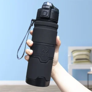 BPA Free Plastic Sports Water Bottle 400/500/700/1000ml Portable Leak-proof Drinkware Outdoor Gym Water Bottle Bicycle Bottle 1