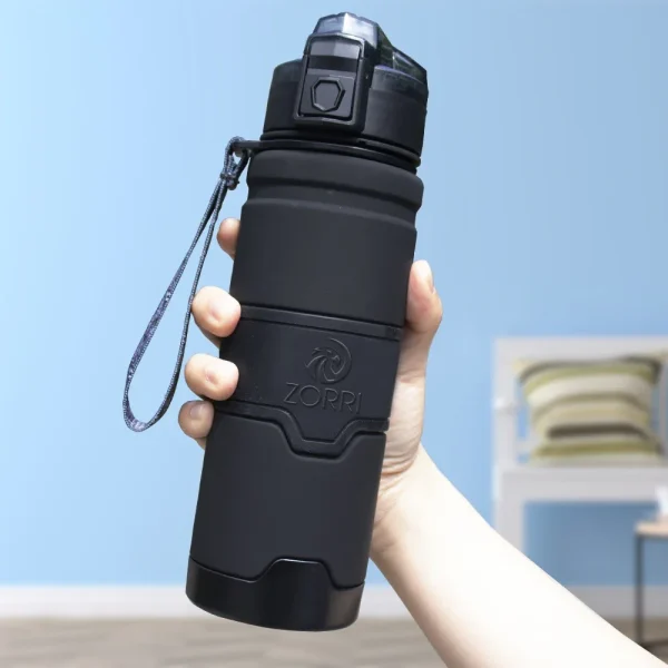 BPA Free Plastic Sports Water Bottle 400/500/700/1000ml Portable Leak-proof Drinkware Outdoor Gym Water Bottle Bicycle Bottle 1