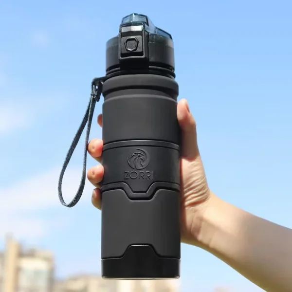 BPA Free Plastic Sports Water Bottle 400/500/700/1000ml Portable Leak-proof Drinkware Outdoor Gym Water Bottle Bicycle Bottle 2