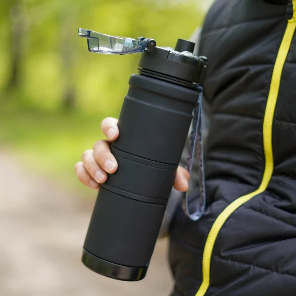BPA Free Plastic Sports Water Bottle 400/500/700/1000ml Portable Leak-proof Drinkware Outdoor Gym Water Bottle Bicycle Bottle 4