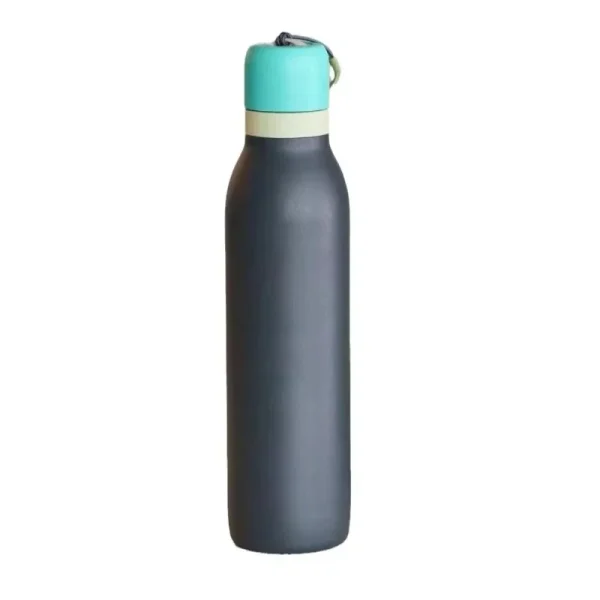 18/24oz Stainless Steel Insulated Bottle Macaron Color Series Large Capacity Sports Kettle Outdoor Portable Vacuum Flask Bottle 5