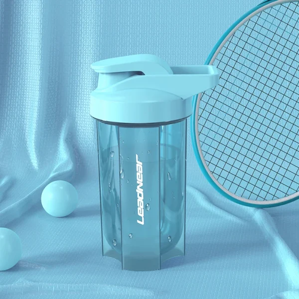 500ML Portable Sport Shaker Bottle Protein Powder Shaker Cup Leak Proof Water Bottle For Gym Fitness Training Drinking Bottle 4