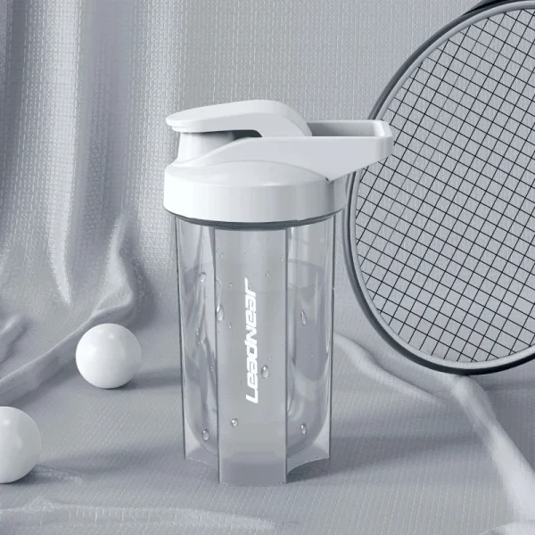 500ML Portable Sport Shaker Bottle Protein Powder Shaker Cup Leak Proof Water Bottle For Gym Fitness Training Drinking Bottle 6