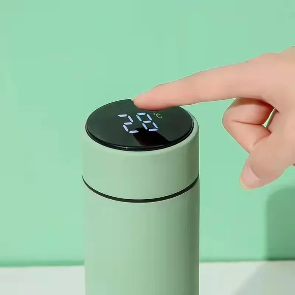 Smart Thermal Bottle Display Temperature Thermal Mug Stainless Steel Food Thermos For Tea Water Bottle With Heating Lovely Cup 2