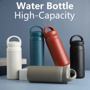 500ML Water Bottles Protable Stainless Steel Durable Thermos Insulated High-capacity Drinking Bottle Coffee Cup Travel Mug 1