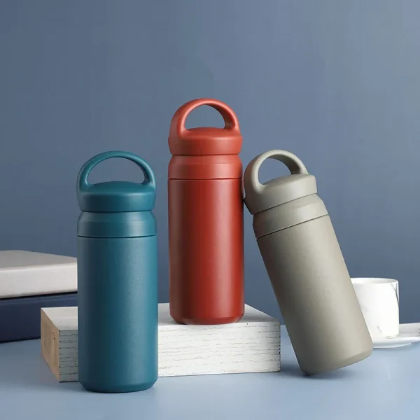 500ML Water Bottles Protable Stainless Steel Durable Thermos Insulated High-capacity Drinking Bottle Coffee Cup Travel Mug 3