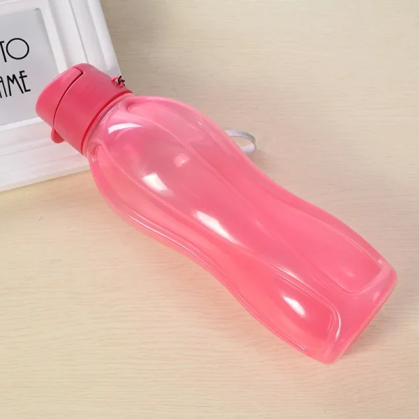 800/1100ML Bottle Plastic Water Bottle Portable Outdoor Sports Water Cup Large Capacity Solid Color Space Cup Plastic Drinkware 4