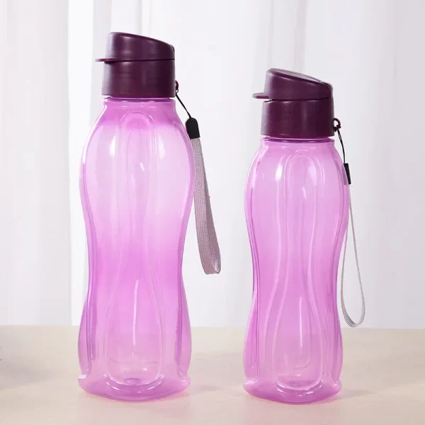 800/1100ML Bottle Plastic Water Bottle Portable Outdoor Sports Water Cup Large Capacity Solid Color Space Cup Plastic Drinkware 6