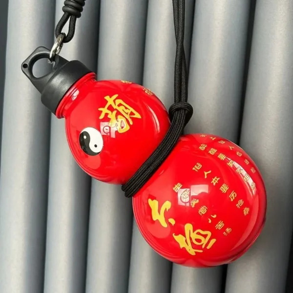 Creative Chinese Style Gourd Water Bottle Large Capacity Vintage Drink Bottle 800ML Portable Kettle Sport 4