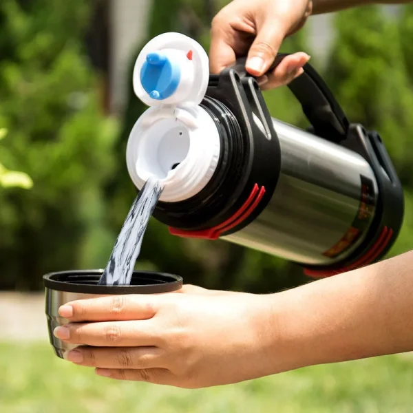 Large Capacity Thermos Bottle Outdoor Thermal Insulation Water Bottles Stainless Steel Travel Mug for Coffee Keep Hot Cold Drink 2