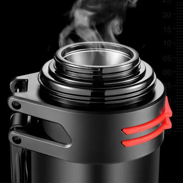 Large Capacity Thermos Bottle Outdoor Thermal Insulation Water Bottles Stainless Steel Travel Mug for Coffee Keep Hot Cold Drink 5